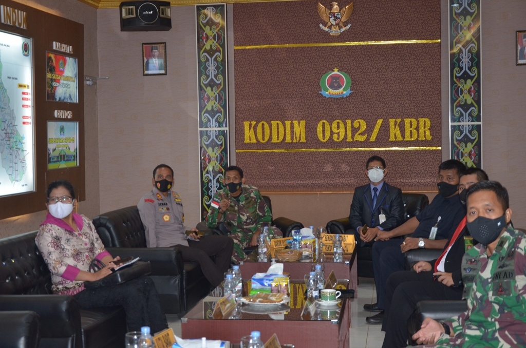 Rakor Penegakan Disiplin Protokol Kesehatan Dengan Jajaran Menteri